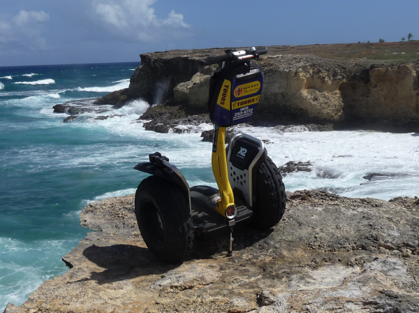 Segway Parkplatz auf Barbados