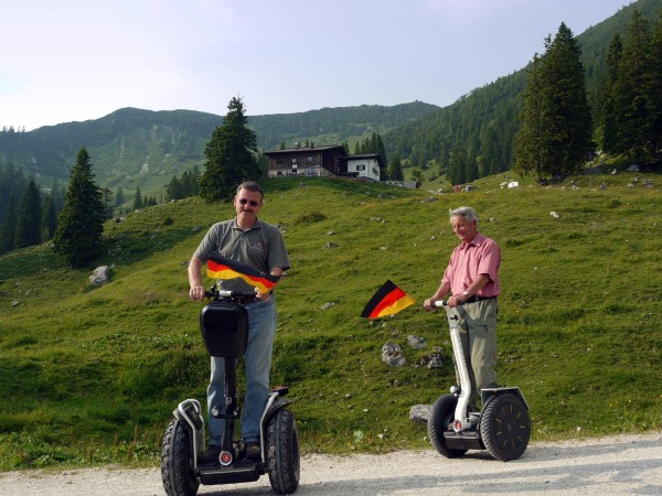 ViperGTS und Wendelstein am Tag der Wahl des Bundespräsidenten<br />dicht unterhalb der Priener Hütte